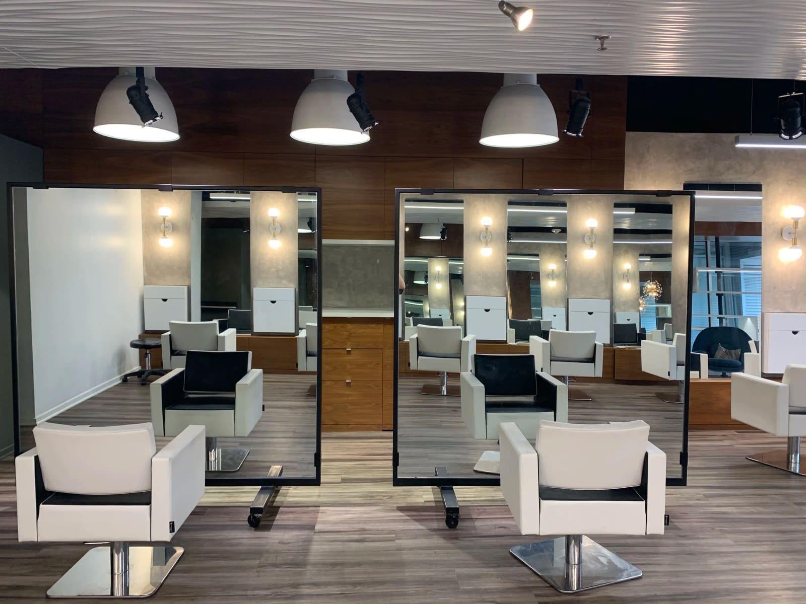 The downtown bex+Co.® salon, ready for the day