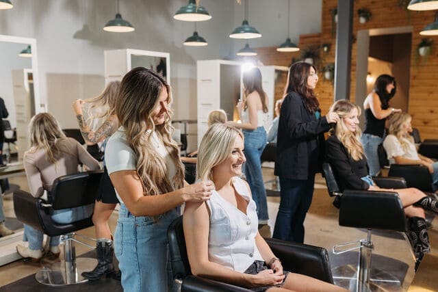 Inside a bex+Co. salon